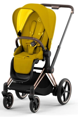 Mustard Yellow-Rosegold