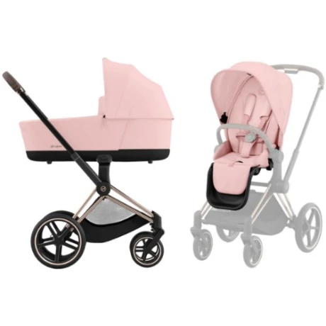 Коляска 2 в 1 Cybex Priam IV Rosegold complete